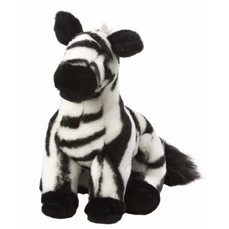 Zebra knuffeltje 18 cm