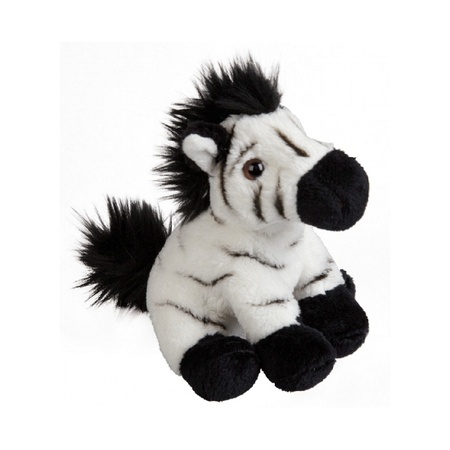 Zebra cuddly soft toy 15 cm
