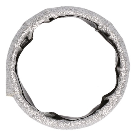 Silver glittering bracelet