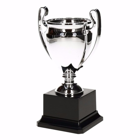 Silver floating trophy with ears 18 cm