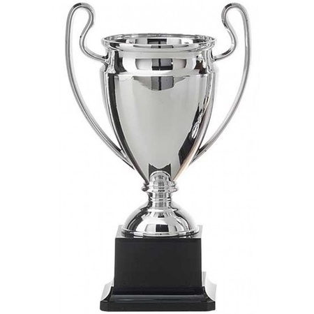 Silver floating trophy with ears 21 cm