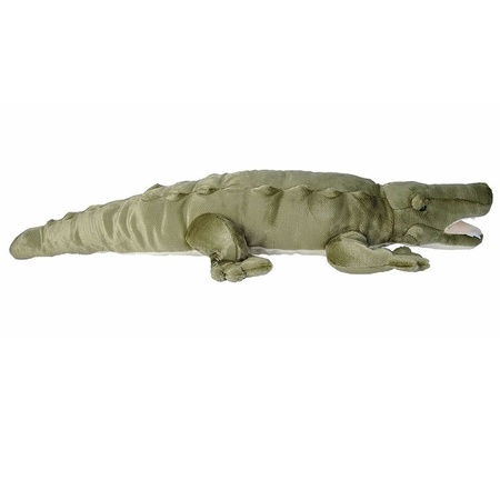 Zoetwater krokodil knuffel 76 cm