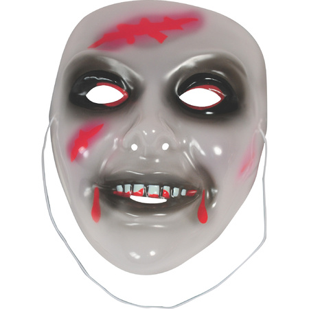 Zombie vrouw masker
