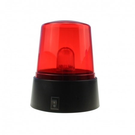 Flashing light with red LED light