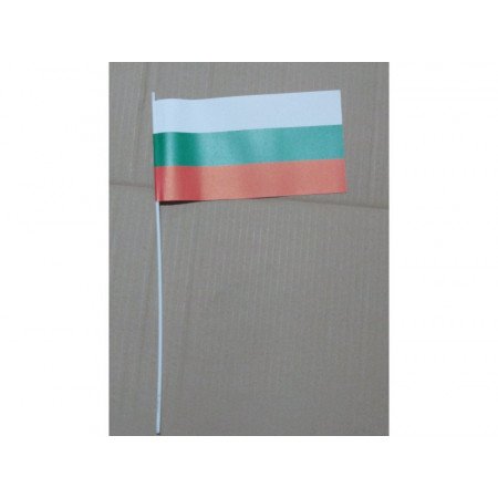 Zwaaivlaggetjes Bulgarije 12 x 24 cm
