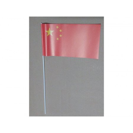 Zwaaivlaggetjes China 12 x 24 cm