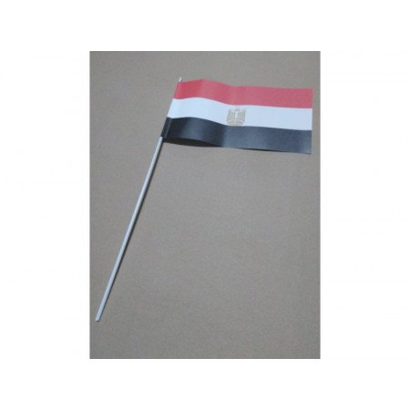 Hand wavers with Egypt flag