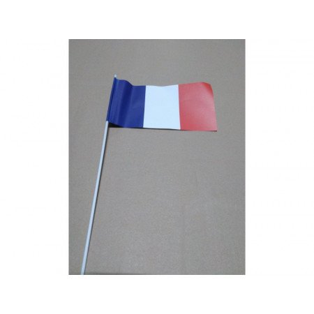 Zwaaivlaggetjes Frankrijk 12 x 24 cm