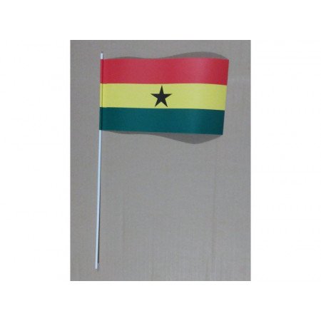 Zwaaivlaggetjes Ghana 12 x 24 cm