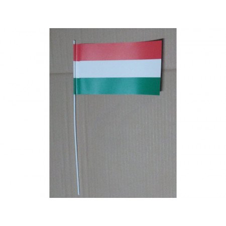 Zwaaivlaggetjes Hongarije 12 x 24 cm