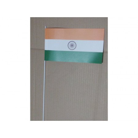 Zwaaivlaggetjes India 12 x 24 cm