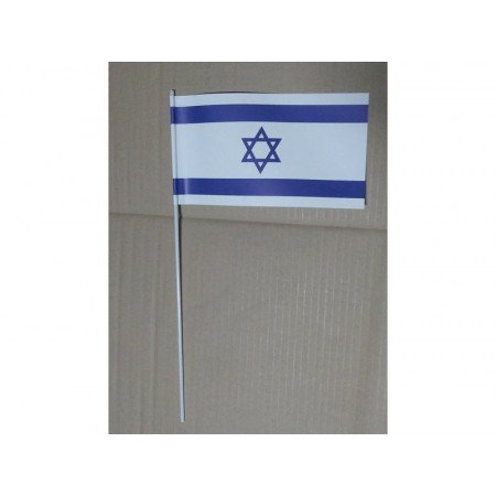 Zwaaivlaggetjes Israel 12 x 24 cm