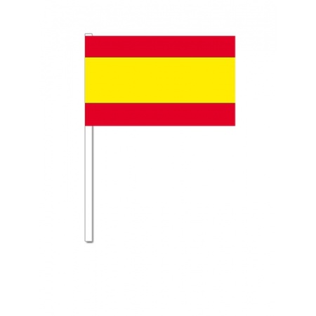 Zwaaivlaggetjes Spanje 12 x 24 cm