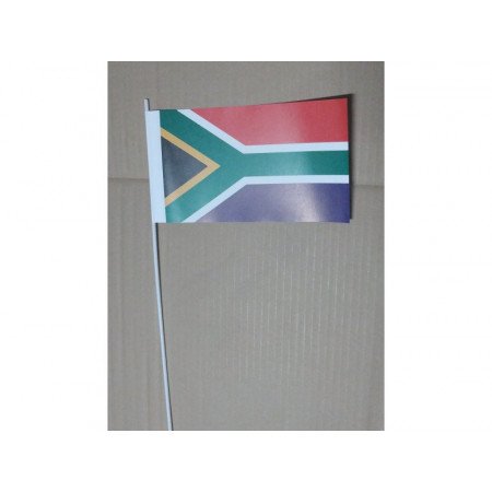 Zwaaivlaggetjes Zuid Afrika 12 x 24 cm