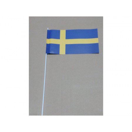 Zwaaivlaggetjes Zweden 12 x 24 cm