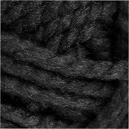 Black acrylic yarn 35 meter