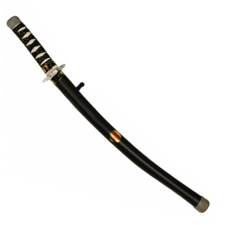 Zwart ninja zwaard van plastic 60 cm