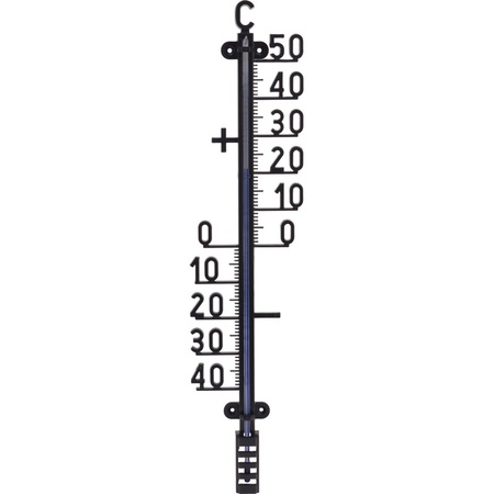 Black thermometer 41 cm