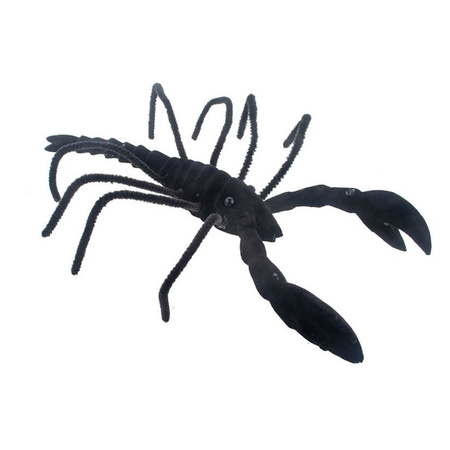 Black horror decoration lobster 25 cm