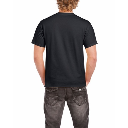 Black cotton t-shirts for men 100% cotton