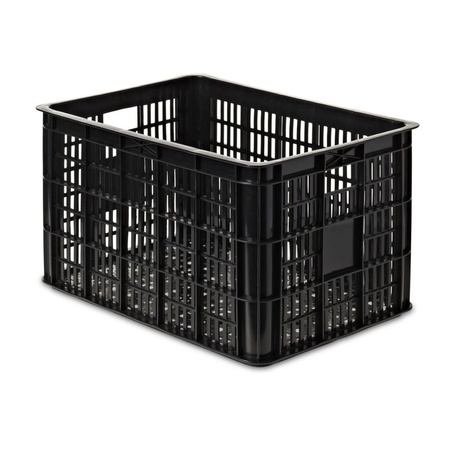 Bicycle or storage  crate 50 x 35.5 x 26 cm black 