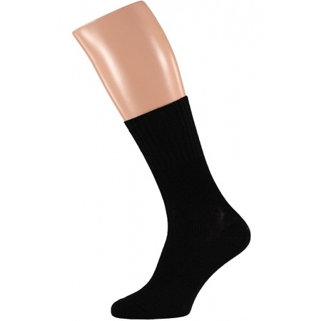 Black senior men socks size 42/45