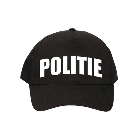 Politie agent verkleed setje pet/cap en donkere zonnebril