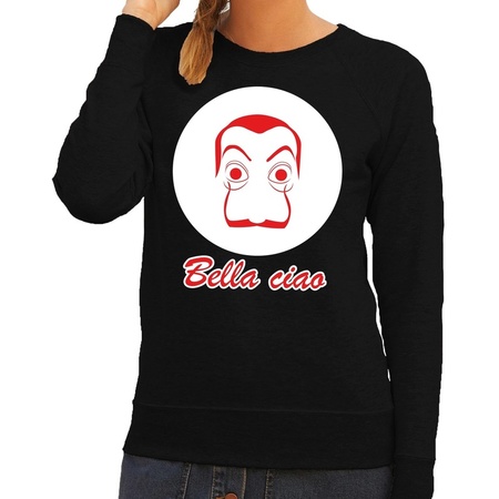 Black Salvador Dali sweater for women