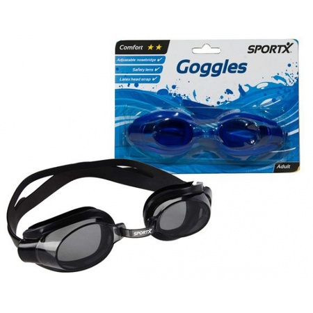 Black foam party goggles
