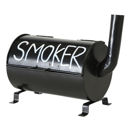 Black smoker ashtray 20 cm