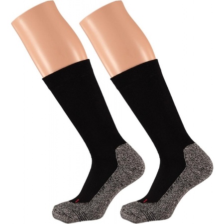 Black hiking socks men size 42/45